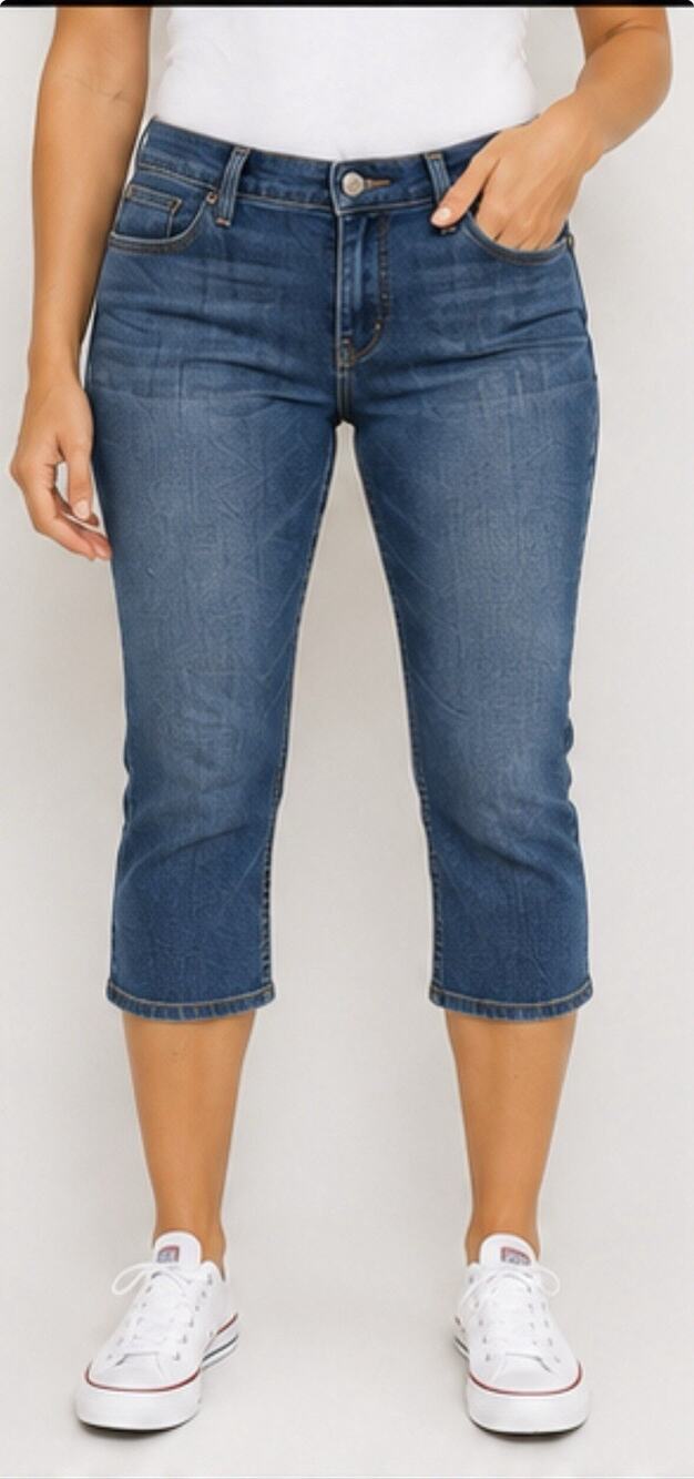 Levis 512 Womens 14 Blue Perfectly Slimming Bootcut Stretch Jeans Denim